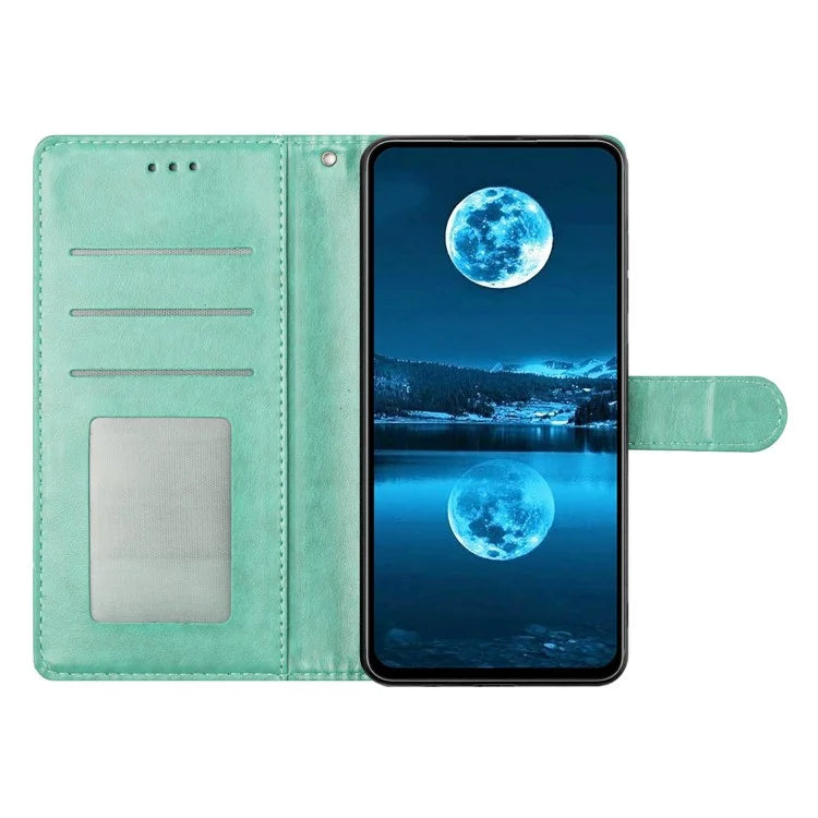 For Xiaomi Redmi 14C 4G Leather Phone Case Wallet Stand Cover with Handy Strap