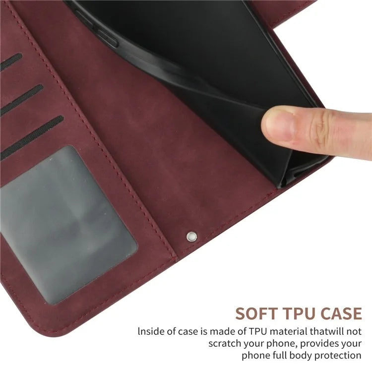 HT04 For Xiaomi 14T Case Sunflower Imprint Leather Wallet Phone Cover with Wrist Strap