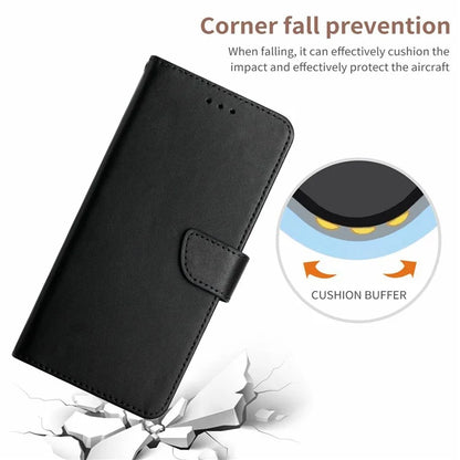HT02 For Xiaomi 14T Case Genuine Cow Leather Phone Cover Nappa Texture