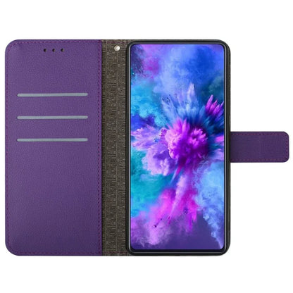 HT06 For Xiaomi 14T Wallet Phone Case Imprint PU Leather Flip Folio Cover