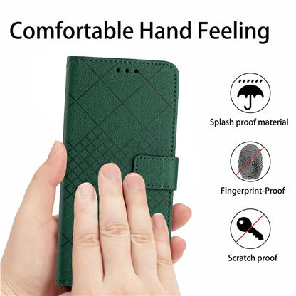 HT06 For Xiaomi 14T Wallet Phone Case Imprint PU Leather Flip Folio Cover