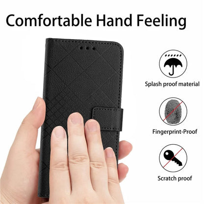 HT06 For Xiaomi 14T Pro Wallet Phone Case Imprint PU Leather Flip Folio Cover