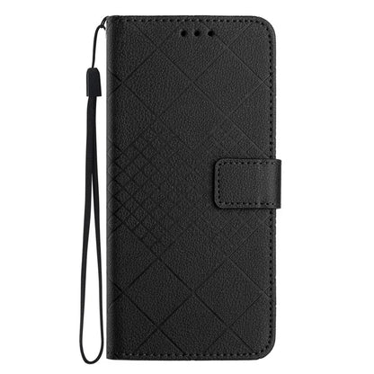 HT06 For Xiaomi 14T Pro Wallet Phone Case Imprint PU Leather Flip Folio Cover