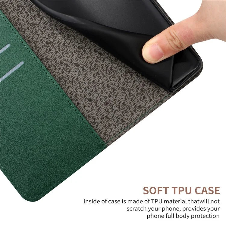 HT06 For Xiaomi 14T Pro Wallet Phone Case Imprint PU Leather Flip Folio Cover