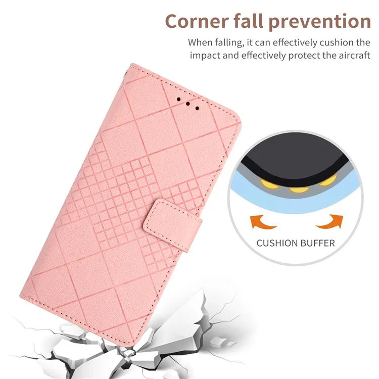 HT06 For Xiaomi 14T Pro Wallet Phone Case Imprint PU Leather Flip Folio Cover