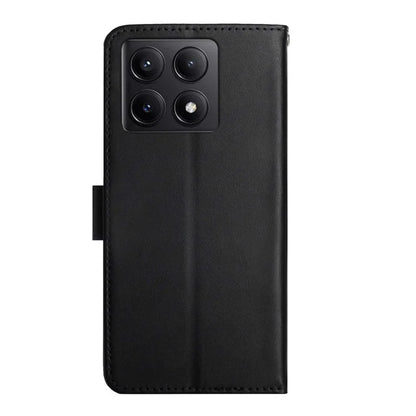 HT02 For Xiaomi 14T Pro Case Genuine Cow Leather Phone Cover Nappa Texture
