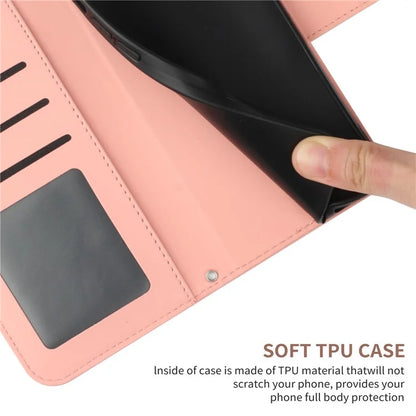 HT04 For Xiaomi 14T Pro Case Sunflower Imprint Leather Wallet Phone Cover with Wrist Strap