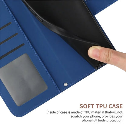 HT04 For Xiaomi 14T Pro Case Sunflower Imprint Leather Wallet Phone Cover with Wrist Strap