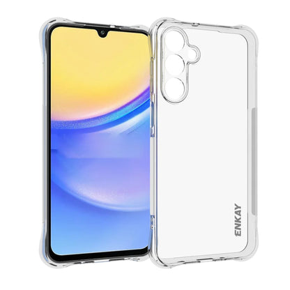 For Samsung Galaxy A16 5G ENKAY HAT PRINCE Case Transparent TPU Drop-Proof Phone Cover - Transparent