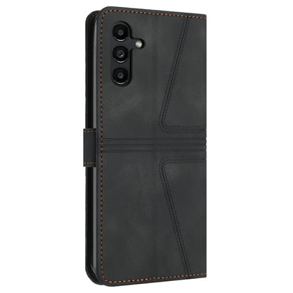 For Samsung Galaxy A16 5G Case Triangle Imprinted Anti-Scratch Phone Wallet Cover