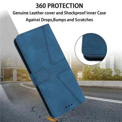 For Samsung Galaxy A16 5G Case Triangle Imprinted Anti-Scratch Phone Wallet Cover