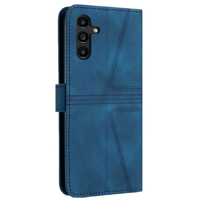 For Samsung Galaxy A16 5G Case Triangle Imprinted Anti-Scratch Phone Wallet Cover