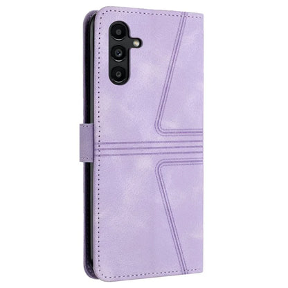 For Samsung Galaxy A16 5G Case Triangle Imprinted Anti-Scratch Phone Wallet Cover