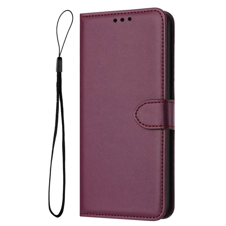 For Samsung Galaxy A16 5G Wallet Phone Case Leather Stand Cover with Strap