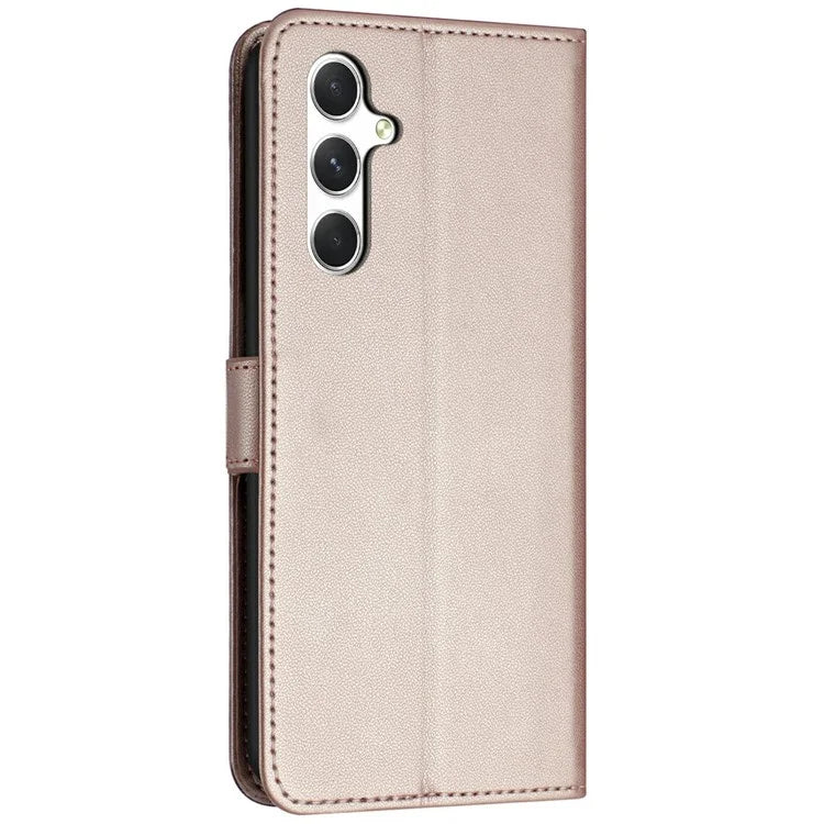 For Samsung Galaxy A16 5G Wallet Phone Case Leather Stand Cover with Strap