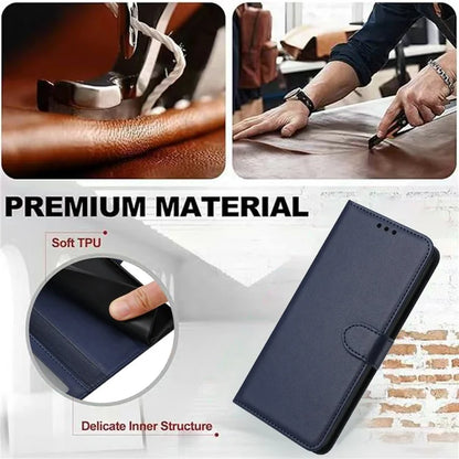 For Samsung Galaxy A16 5G Wallet Phone Case Leather Stand Cover with Strap