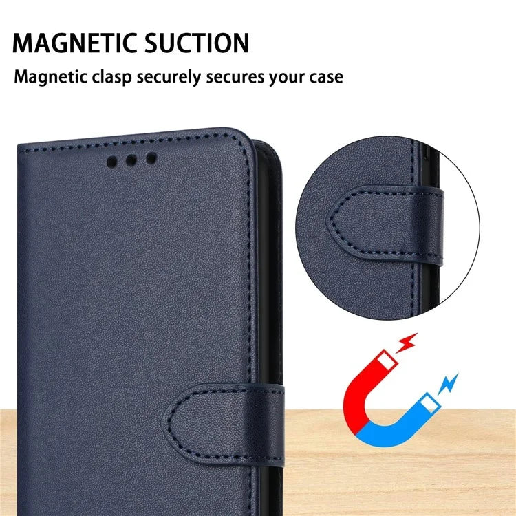 For Samsung Galaxy A16 5G Wallet Phone Case Leather Stand Cover with Strap