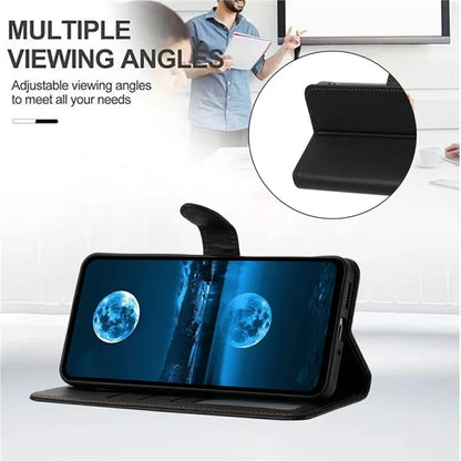 For Samsung Galaxy A16 5G Wallet Phone Case Leather Stand Cover with Strap