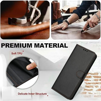 For Samsung Galaxy A16 5G Wallet Phone Case Leather Stand Cover with Strap