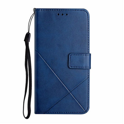 For Samsung Galaxy A16 5G Leather Case Line Pattern Wallet Phone Cover