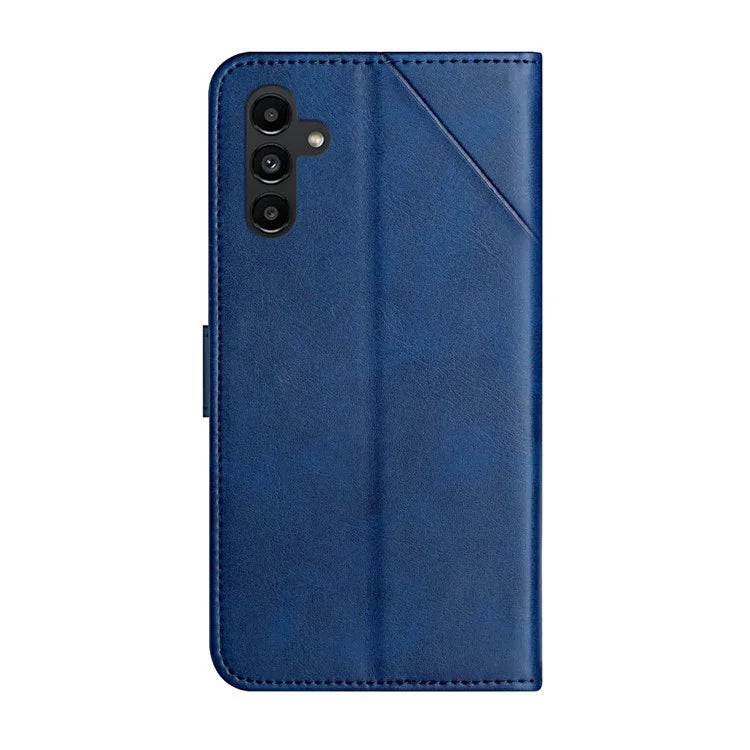 For Samsung Galaxy A16 5G Leather Case Line Pattern Wallet Phone Cover