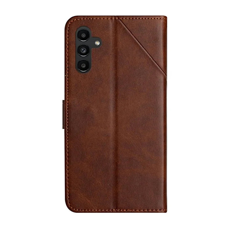 For Samsung Galaxy A16 5G Leather Case Line Pattern Wallet Phone Cover