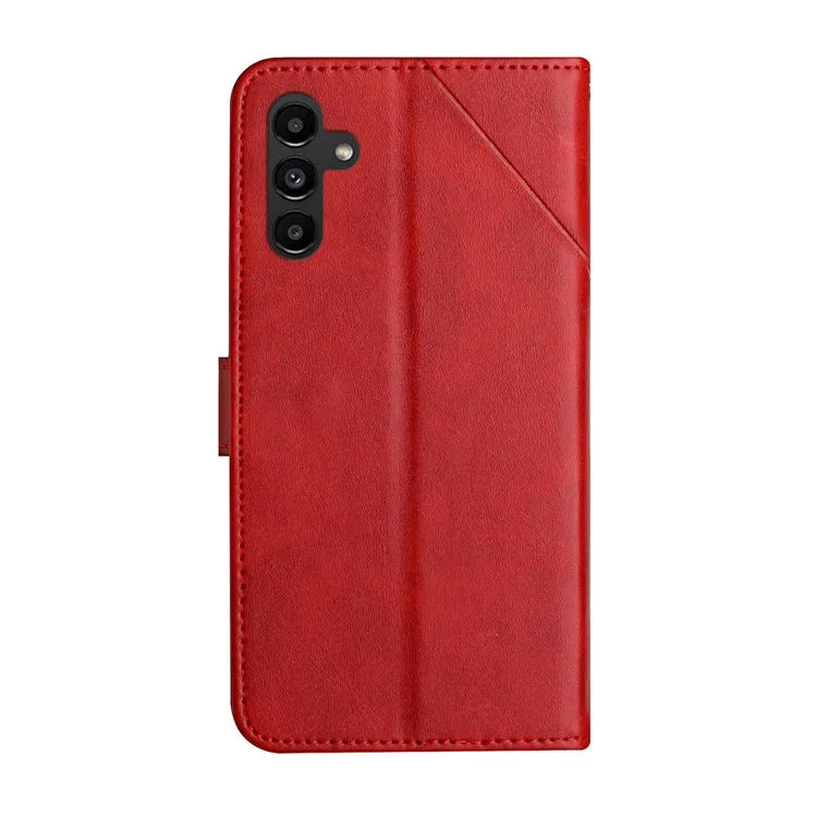 For Samsung Galaxy A16 5G Leather Case Line Pattern Wallet Phone Cover