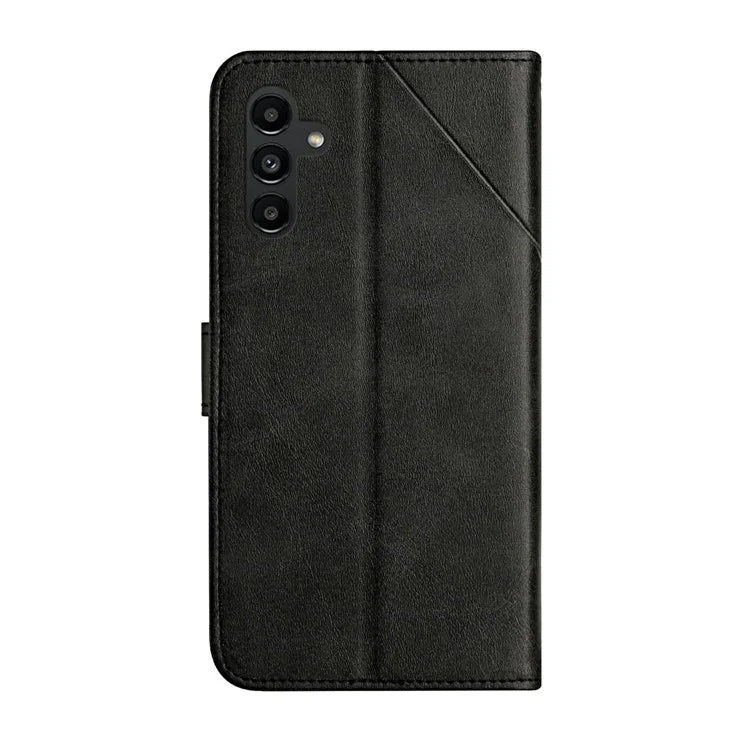 For Samsung Galaxy A16 5G Leather Case Line Pattern Wallet Phone Cover