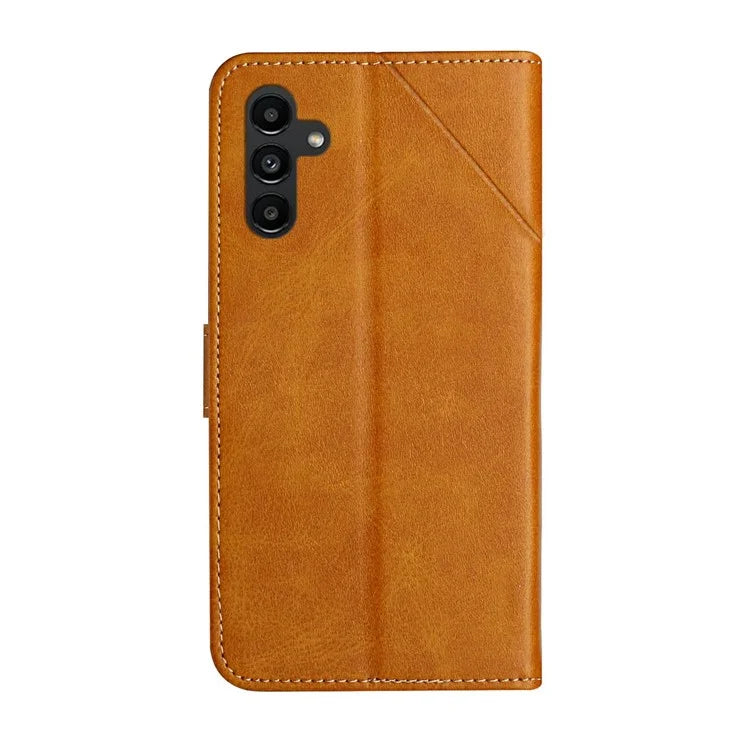 For Samsung Galaxy A16 5G Leather Case Line Pattern Wallet Phone Cover