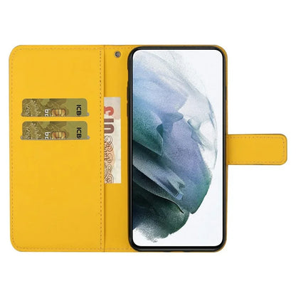 For Samsung Galaxy A16 5G Leather Case Ethnic Style Phone Wallet Cover with Strap