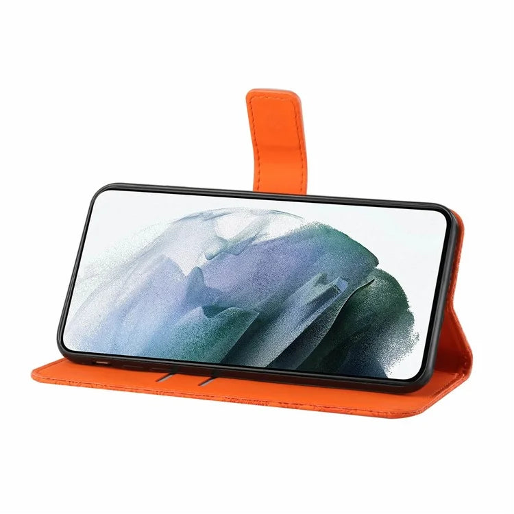 For Samsung Galaxy A16 5G Leather Case Ethnic Style Phone Wallet Cover with Strap