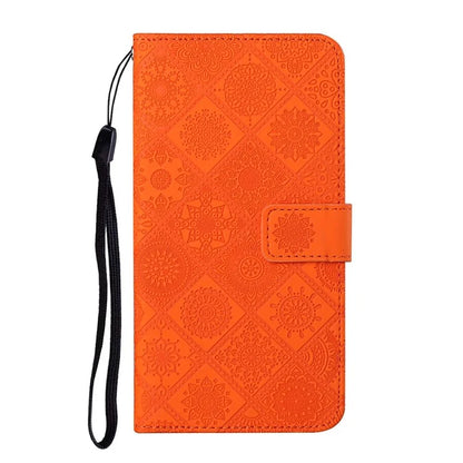 For Samsung Galaxy A16 5G Leather Case Ethnic Style Phone Wallet Cover with Strap