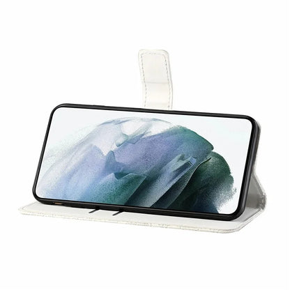 For Samsung Galaxy A16 5G Leather Case Ethnic Style Phone Wallet Cover with Strap