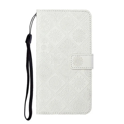For Samsung Galaxy A16 5G Leather Case Ethnic Style Phone Wallet Cover with Strap