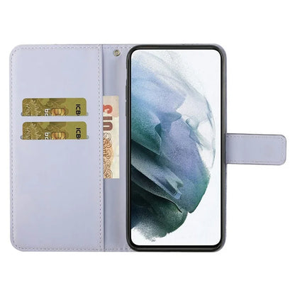 For Samsung Galaxy A16 5G Leather Case Ethnic Style Phone Wallet Cover with Strap