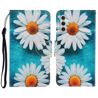 For Samsung Galaxy A16 5G Case Pattern Printing Protective Leather Folio Phone Cover