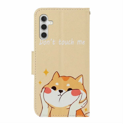 For Samsung Galaxy A16 5G Case Pattern Printing Protective Leather Folio Phone Cover