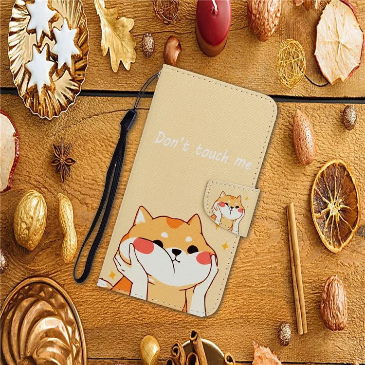 For Samsung Galaxy A16 5G Case Pattern Printing Protective Leather Folio Phone Cover