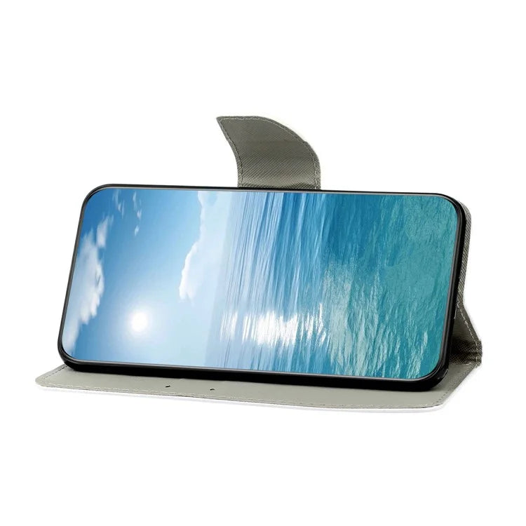 For Samsung Galaxy A16 5G Case Pattern Printing Protective Leather Folio Phone Cover