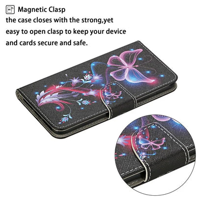 For Samsung Galaxy A16 5G Case Pattern Printing Protective Leather Folio Phone Cover