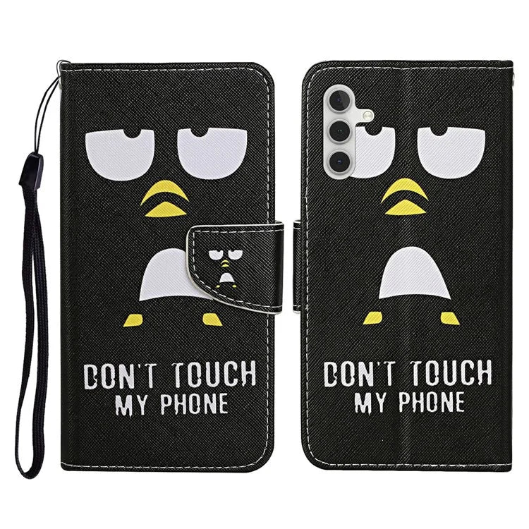 For Samsung Galaxy A16 5G Case Pattern Printing Protective Leather Folio Phone Cover