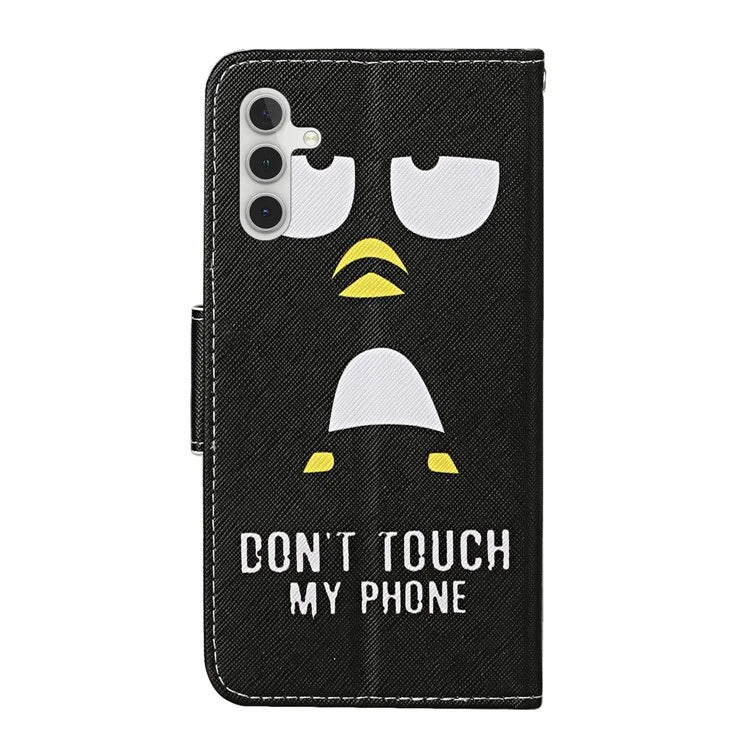 For Samsung Galaxy A16 5G Case Pattern Printing Protective Leather Folio Phone Cover
