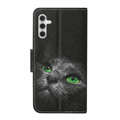 For Samsung Galaxy A16 5G Case Pattern Printing Protective Leather Folio Phone Cover