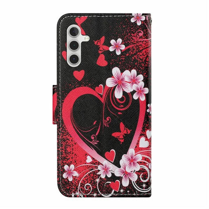 For Samsung Galaxy A16 5G Case Pattern Printing Protective Leather Folio Phone Cover