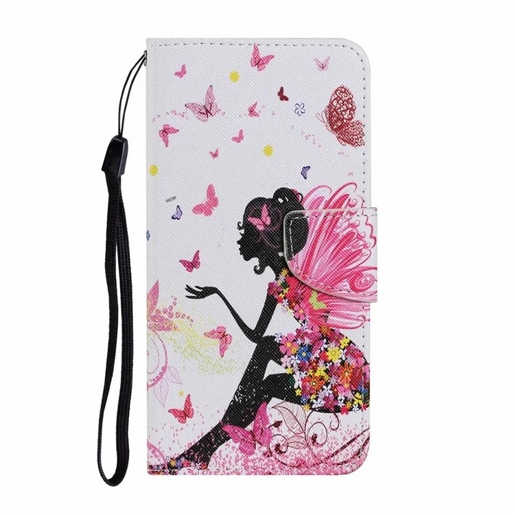 For Samsung Galaxy A16 5G Case Pattern Printing Protective Leather Folio Phone Cover