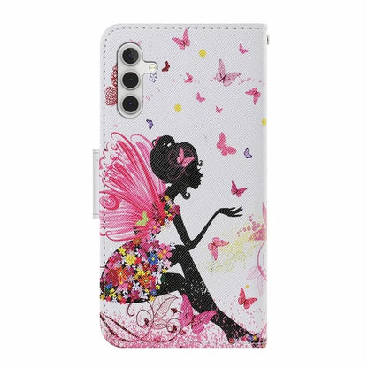 For Samsung Galaxy A16 5G Case Pattern Printing Protective Leather Folio Phone Cover