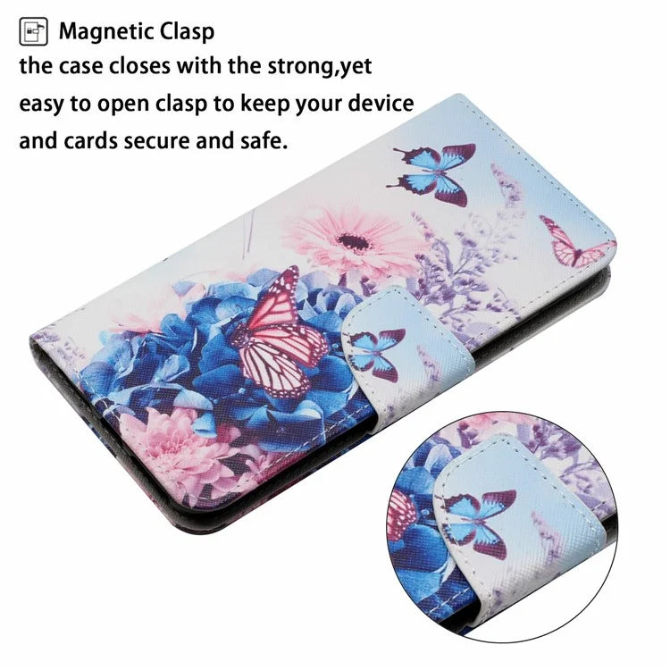 For Samsung Galaxy A16 5G Case Pattern Printing Protective Leather Folio Phone Cover