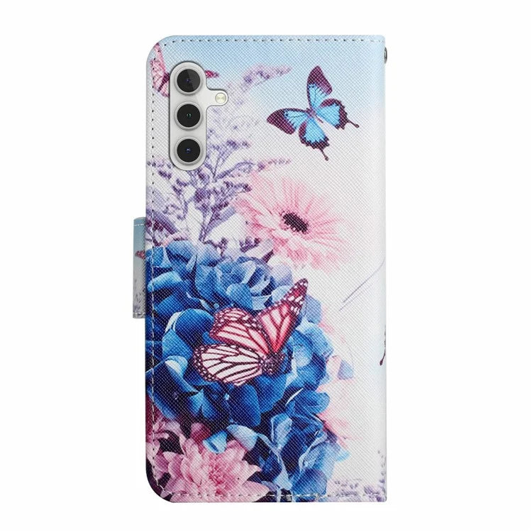 For Samsung Galaxy A16 5G Case Pattern Printing Protective Leather Folio Phone Cover