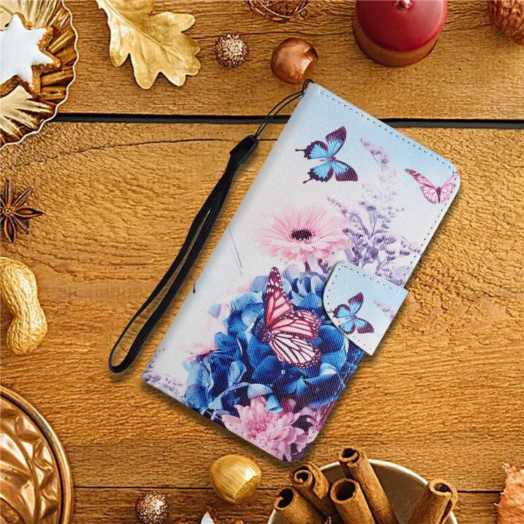 For Samsung Galaxy A16 5G Case Pattern Printing Protective Leather Folio Phone Cover