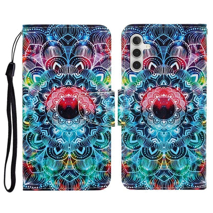 For Samsung Galaxy A16 5G Case Pattern Printing Protective Leather Folio Phone Cover